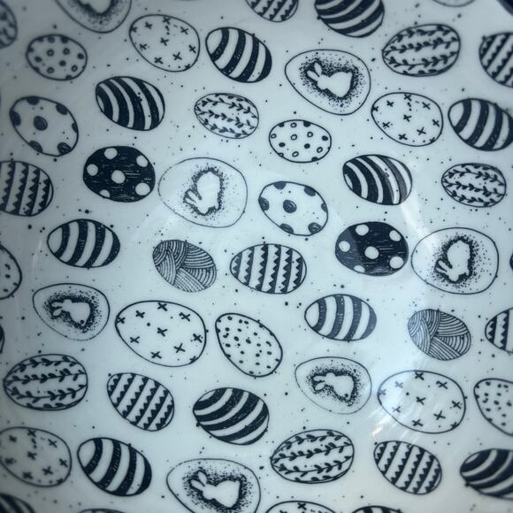 Coco & Lola Premium Collection Pair of Bowl Raster Bunny & Eggs Whimsical - Picture 7 of 8